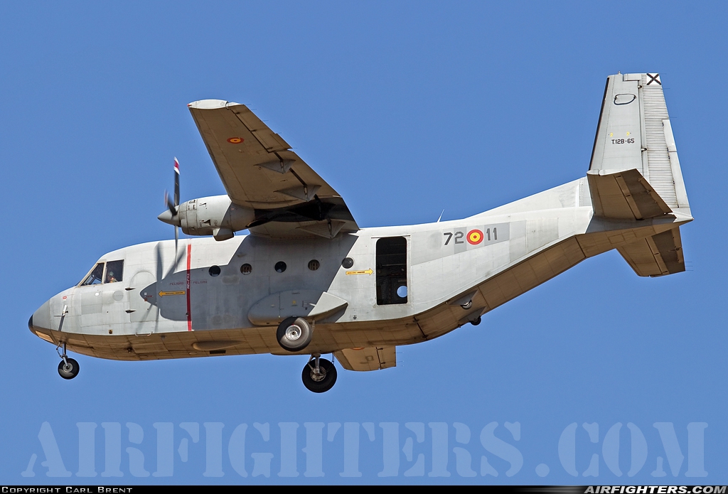 Spain - Air Force CASA C-212-100 Aviocar T.12B-65 at Madrid - Torrejon (TOJ / LETO), Spain