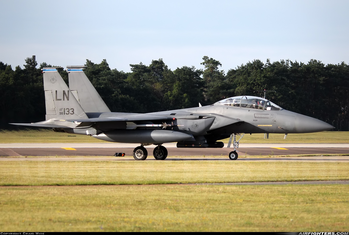 USA - Air Force McDonnell Douglas F-15E Strike Eagle 98-0133 at Lakenheath (LKZ / EGUL), UK