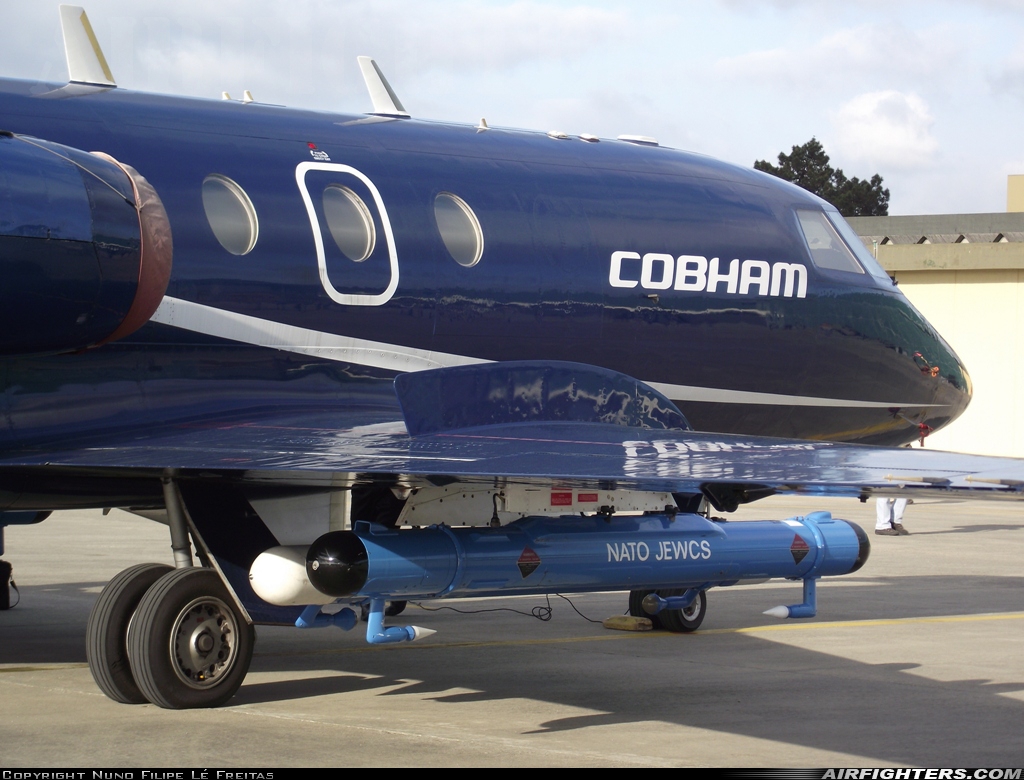 Company Owned - Cobham Aviation Dassault Falcon 20 G-FRAL at Monte Real (BA5) (LPMR), Portugal