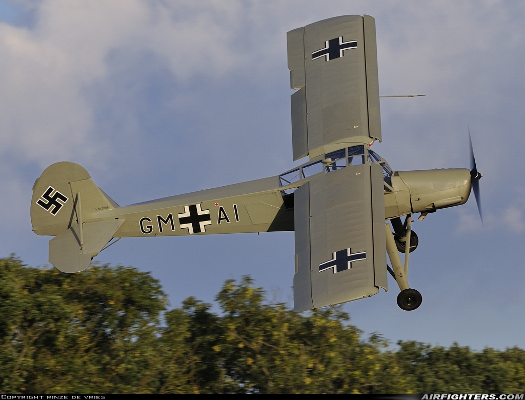 Private Fieseler Fi-156A-1 Storch G-STCH at Old Warden - Biggleswade, UK