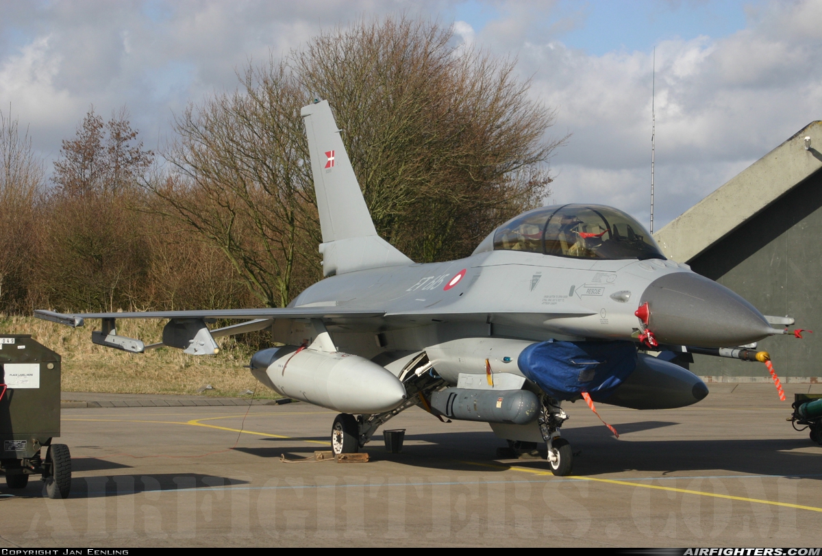 Denmark - Air Force General Dynamics F-16BM Fighting Falcon ET-615 at Leeuwarden (LWR / EHLW), Netherlands