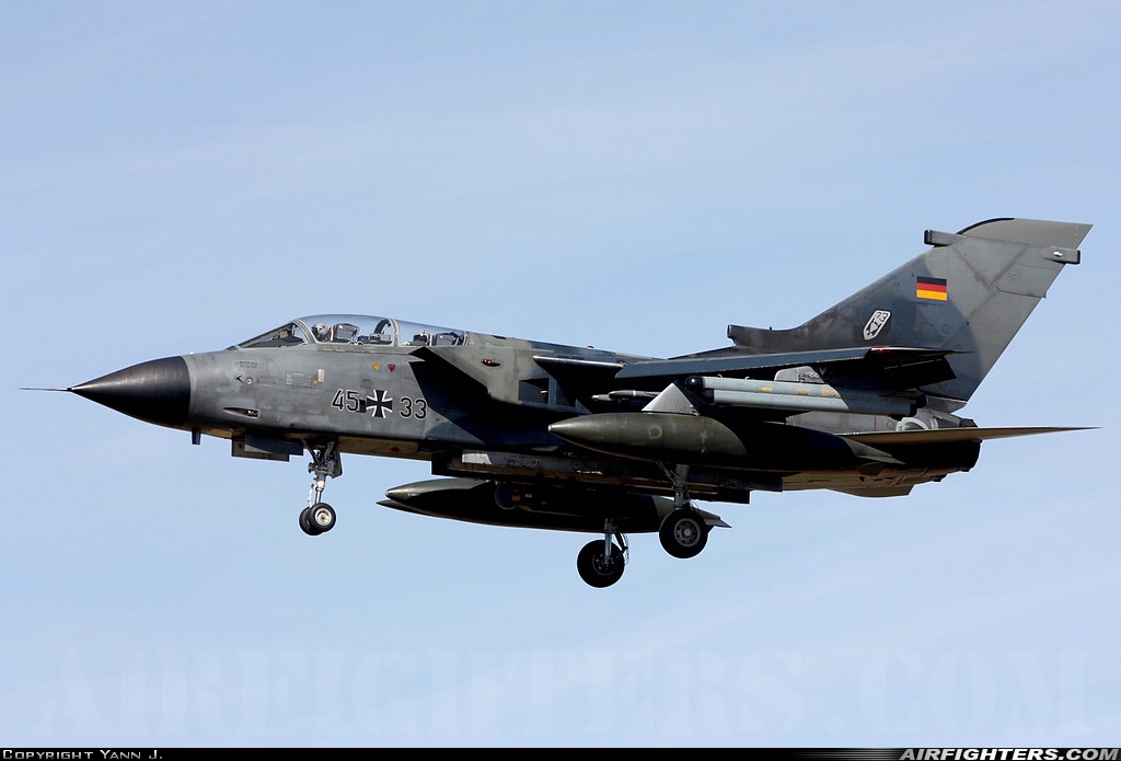 Germany - Air Force Panavia Tornado IDS 45+33 at Buchel (ETSB), Germany