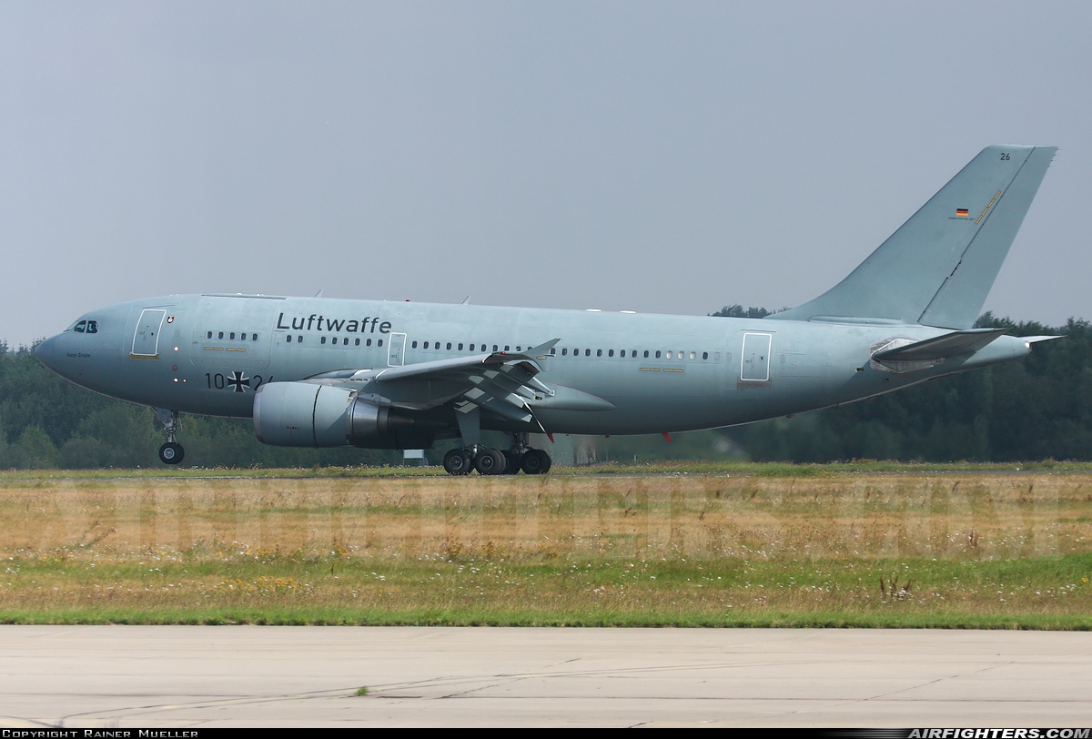 Germany - Air Force Airbus A310-304MRTT 10+26 at Rostock - Laage (RLG / ETNL), Germany