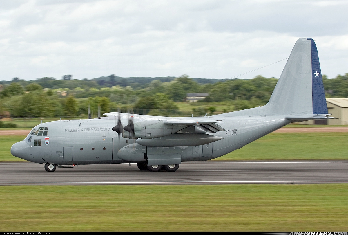 Chile - Air Force Lockheed C-130H Hercules (L-382) 995 at Fairford (FFD / EGVA), UK