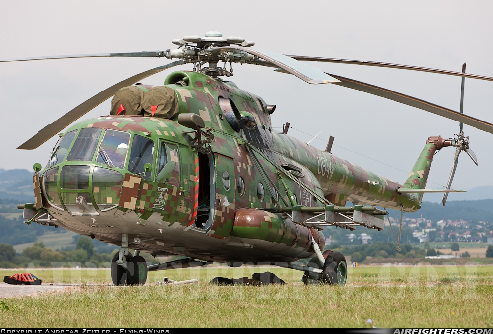 Slovakia - Air Force Mil Mi-17 0844 at Sliac (LZSL), Slovakia