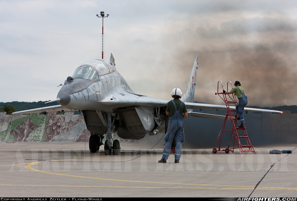 Slovakia - Air Force Mikoyan-Gurevich MiG-29UBS (9.51) 1303 at Sliac (LZSL), Slovakia