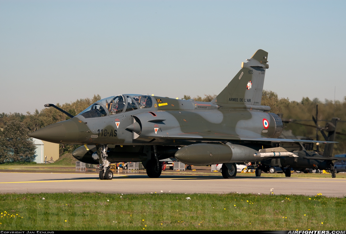 France - Air Force Dassault Mirage 2000D 635 at Uden - Volkel (UDE / EHVK), Netherlands