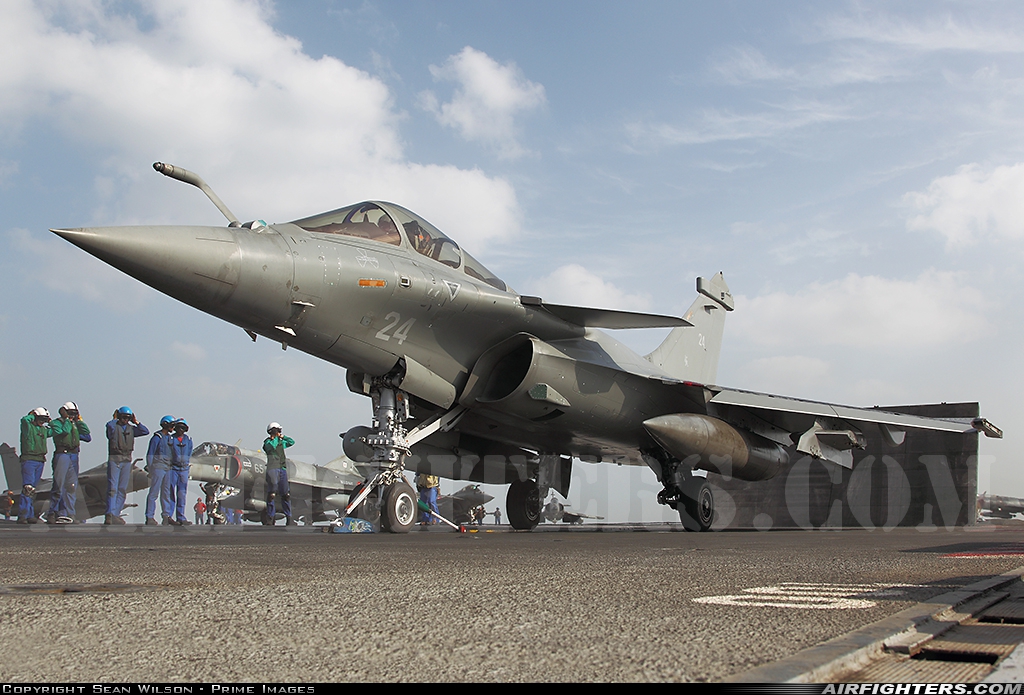 France - Navy Dassault Rafale M 24 at Off-Airport - Indian Ocean, International Airspace