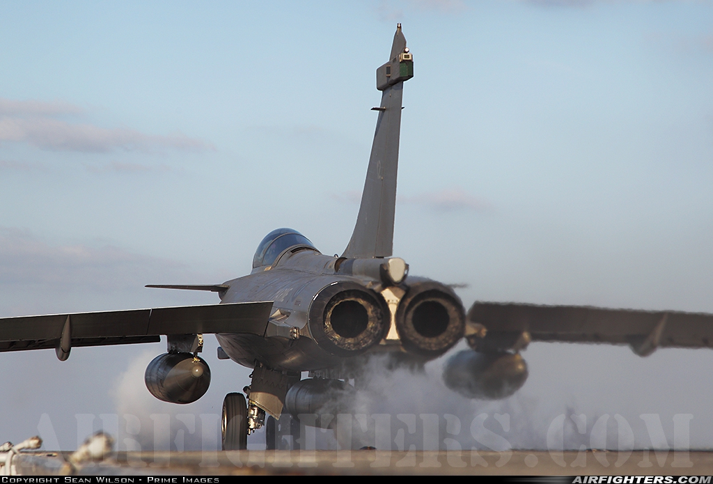 France - Navy Dassault Rafale M 12 at Off-Airport - Indian Ocean, International Airspace