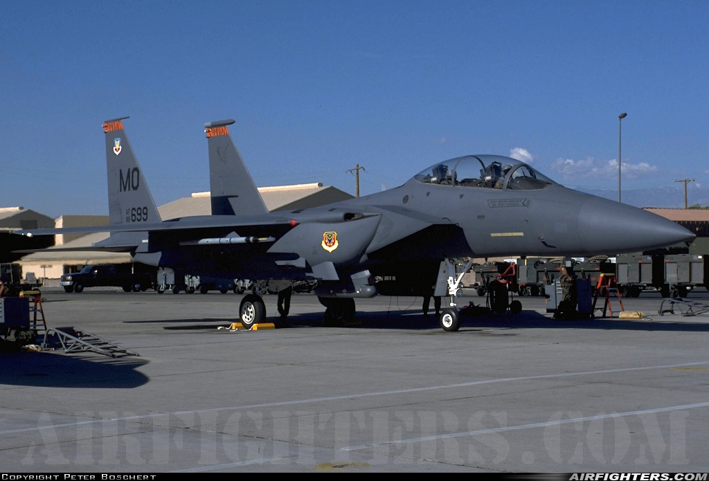 USA - Air Force McDonnell Douglas F-15E Strike Eagle 88-1699 at Las Vegas - Nellis AFB (LSV / KLSV), USA