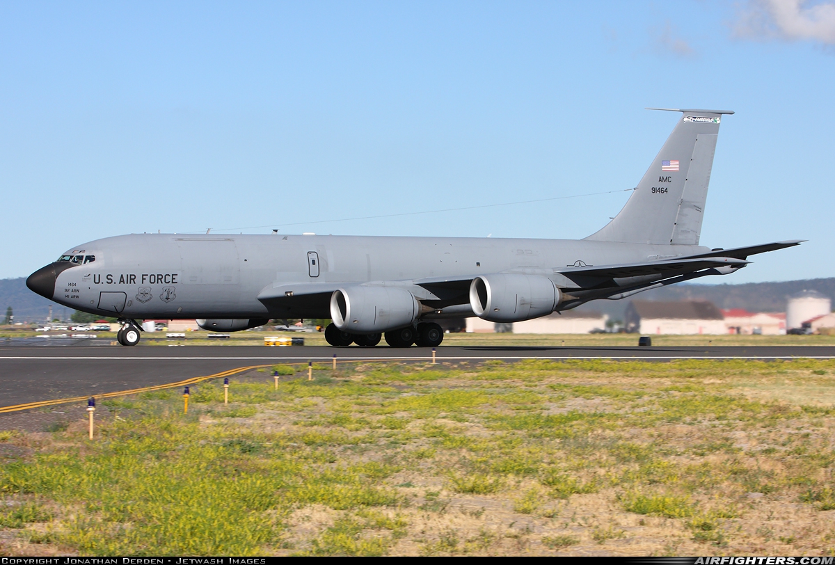 USA - Air Force Boeing KC-135R Stratotanker (717-148) 59-1464 at Klamath Falls - Kingsley Field (LMT / KLMT), USA