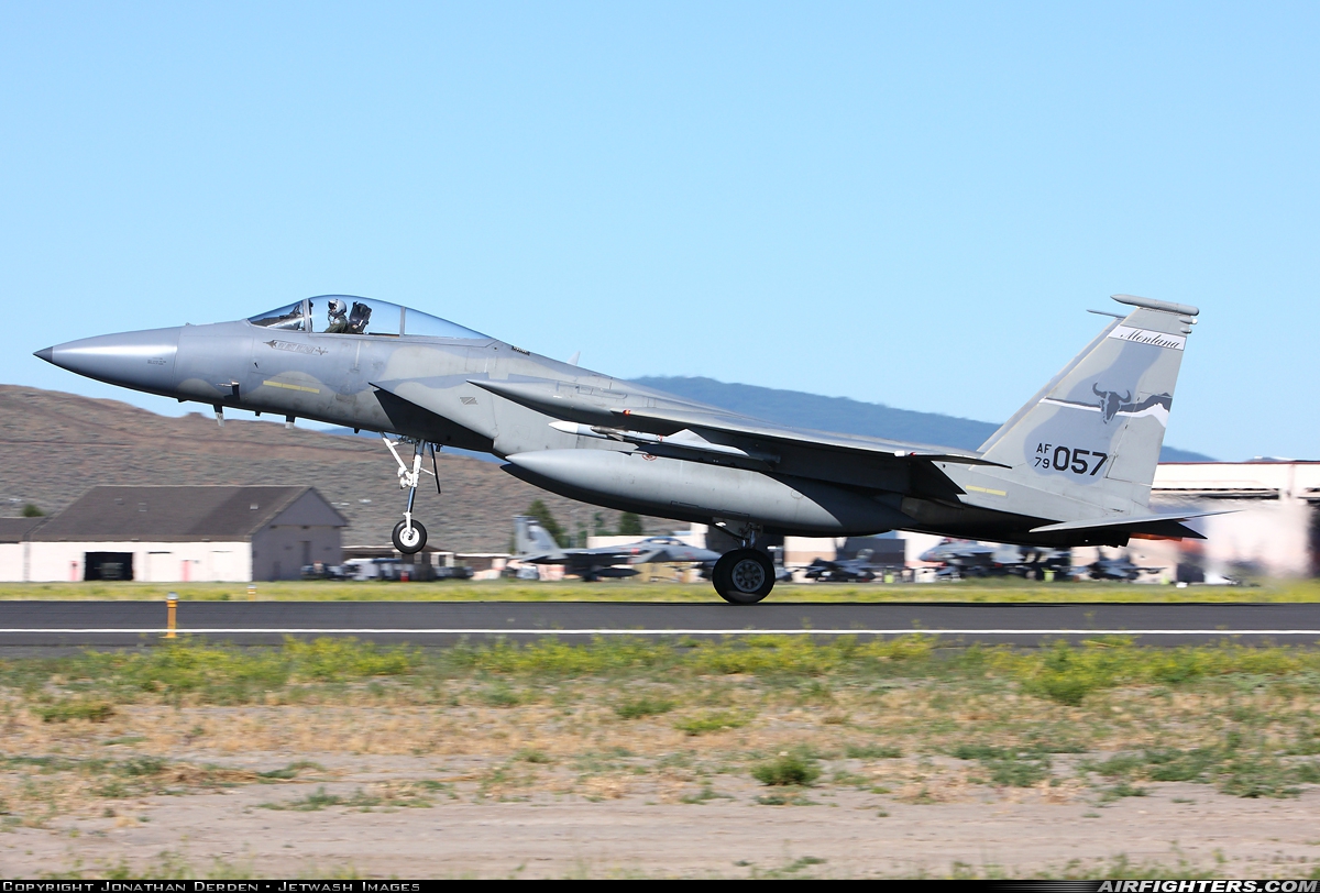 USA - Air Force McDonnell Douglas F-15C Eagle 79-0057 at Klamath Falls - Kingsley Field (LMT / KLMT), USA