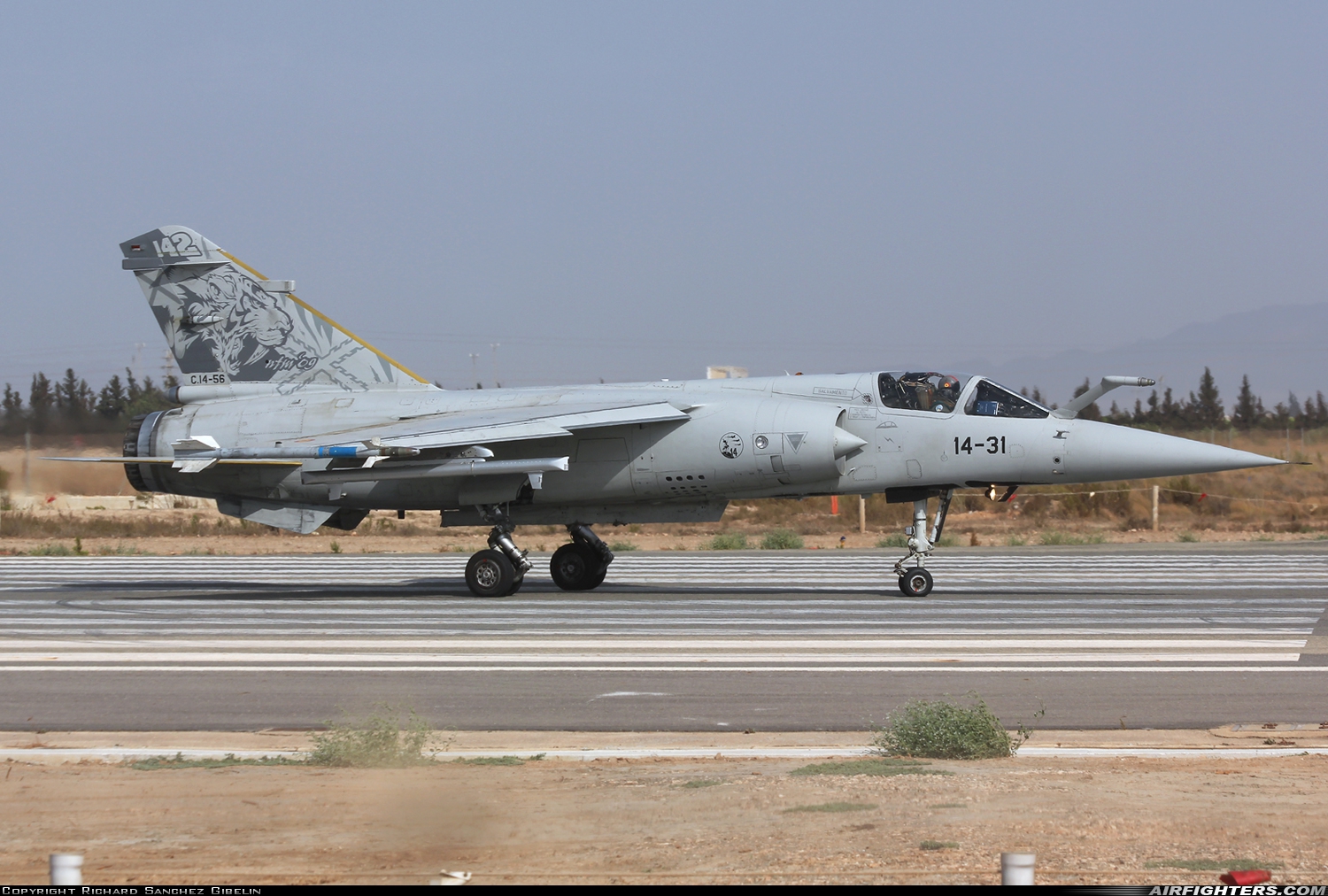 Spain - Air Force Dassault Mirage F1M C.14-56 at Murcia - San Javier (MJV / LELC), Spain