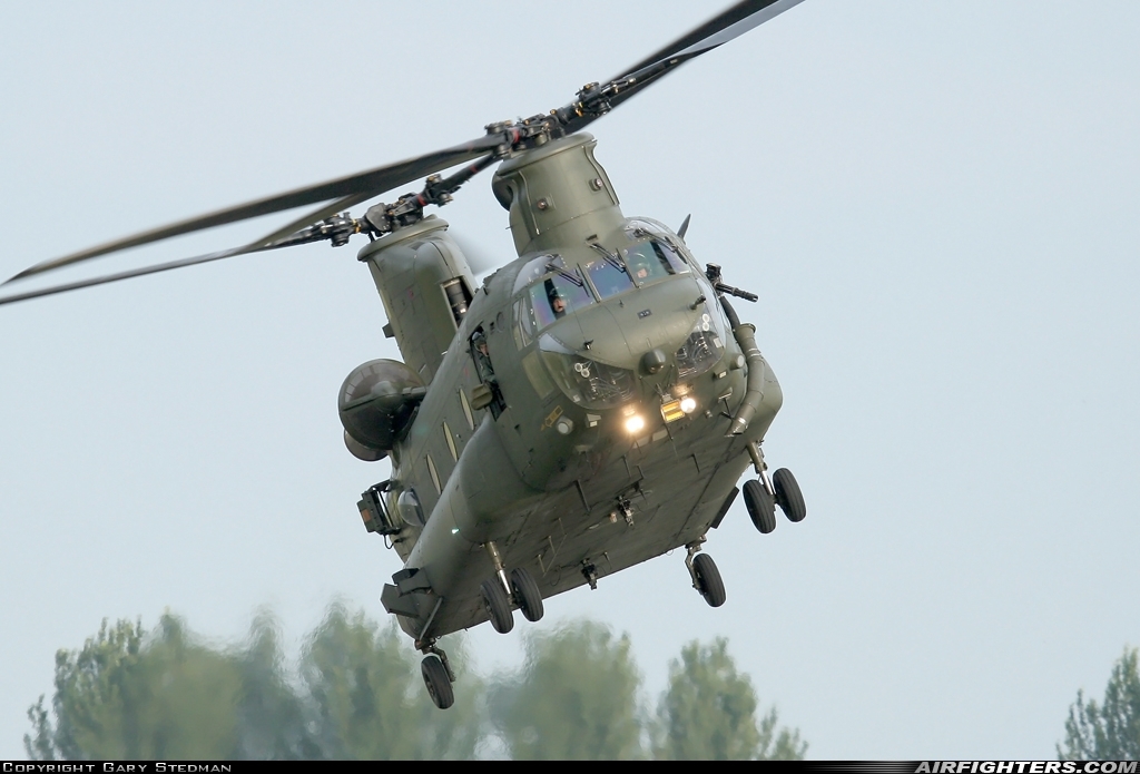 UK - Air Force Boeing Vertol Chinook HC2 (CH-47D) ZA674 at Off-Airport - STANTA Training Area, UK