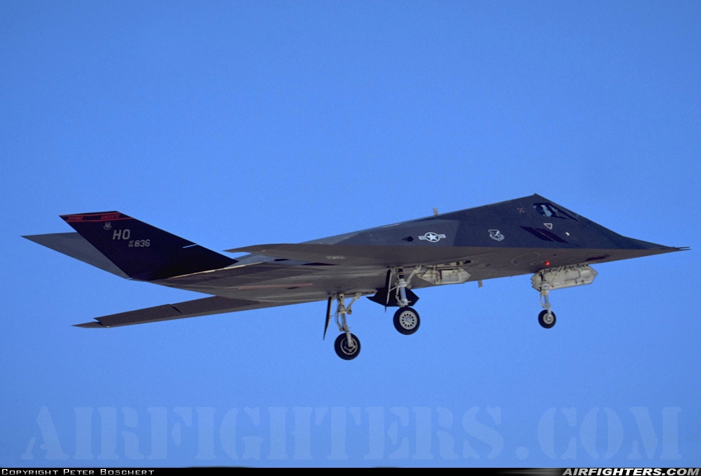 USA - Air Force Lockheed F-117A Nighthawk 85-0836 at Las Vegas - Nellis AFB (LSV / KLSV), USA