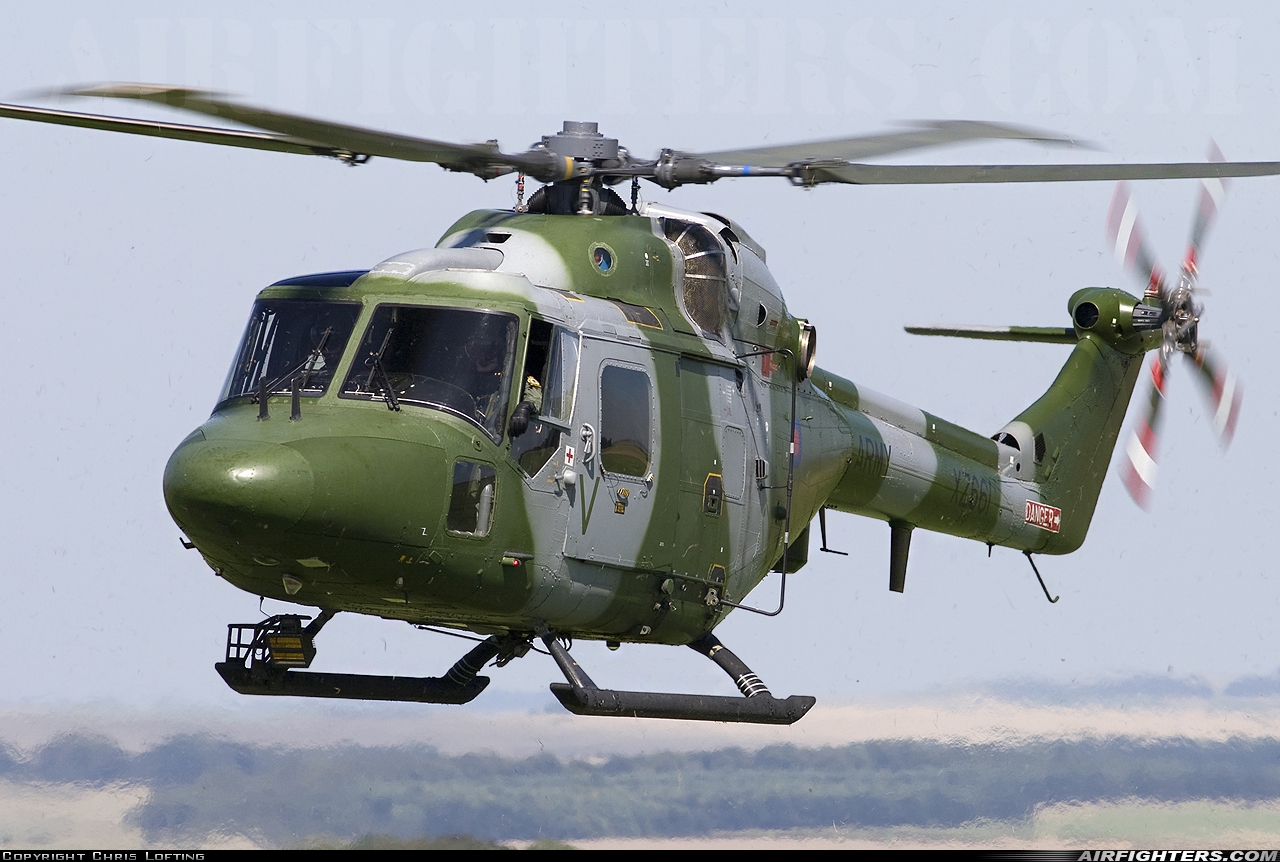 UK - Army Westland WG-13 Lynx AH7 XZ661 at Off-Airport - Salisbury Plain, UK