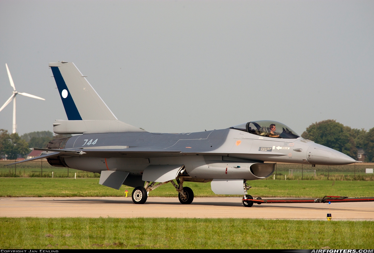 Netherlands - Air Force General Dynamics F-16AM Fighting Falcon J-636 at Leeuwarden (LWR / EHLW), Netherlands