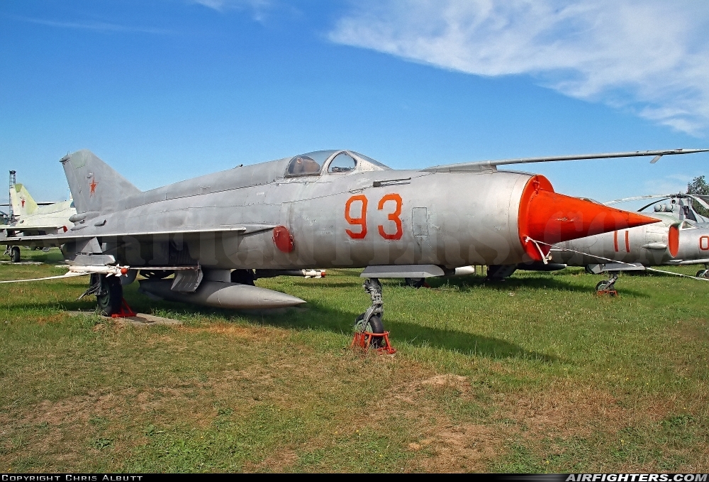 Russia - Air Force Mikoyan-Gurevich MiG-21S 93 RED at Monino, Russia