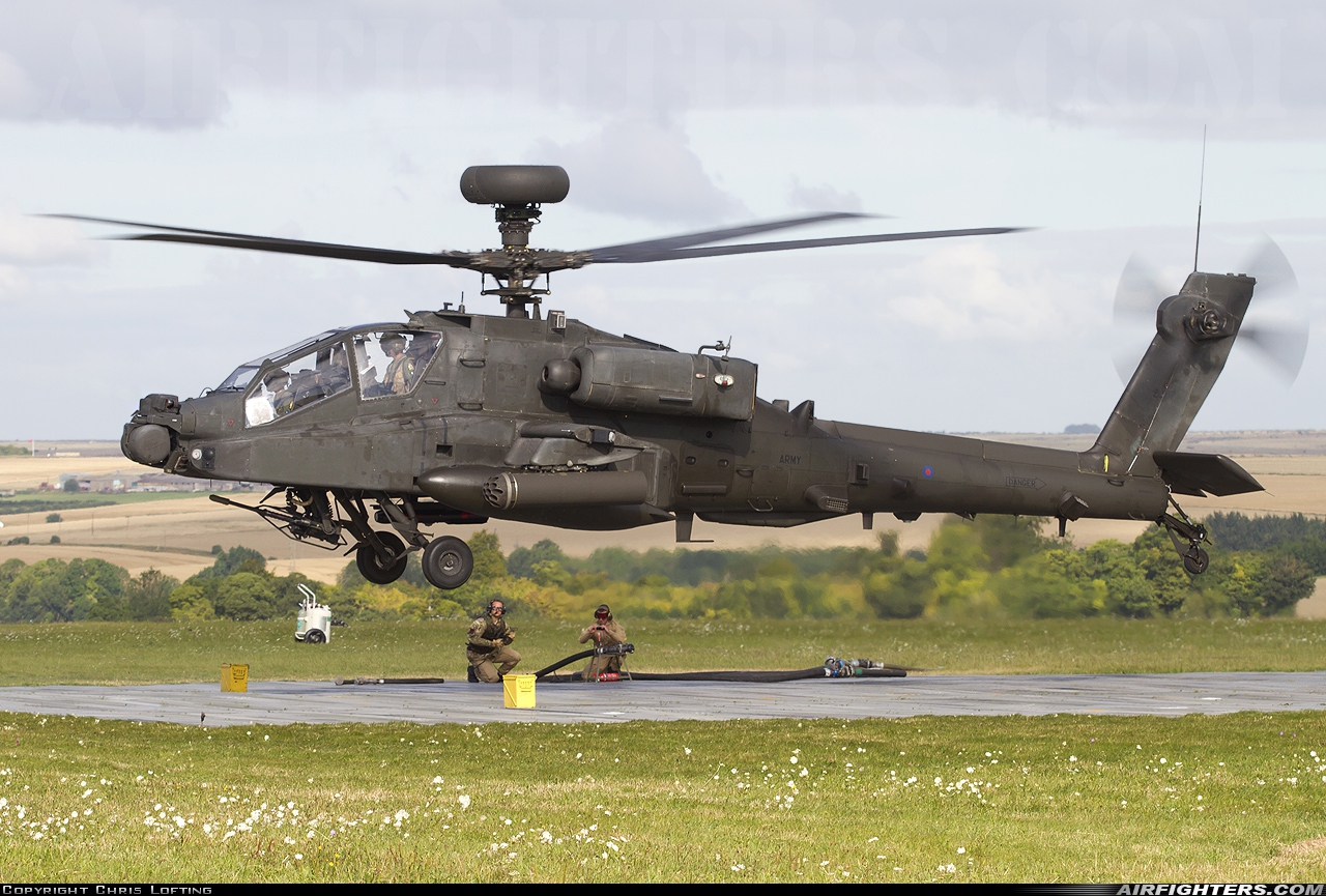 UK - Army Westland Apache AH1 (WAH-64D) ZJ167 at Netheravon (EGDN), UK