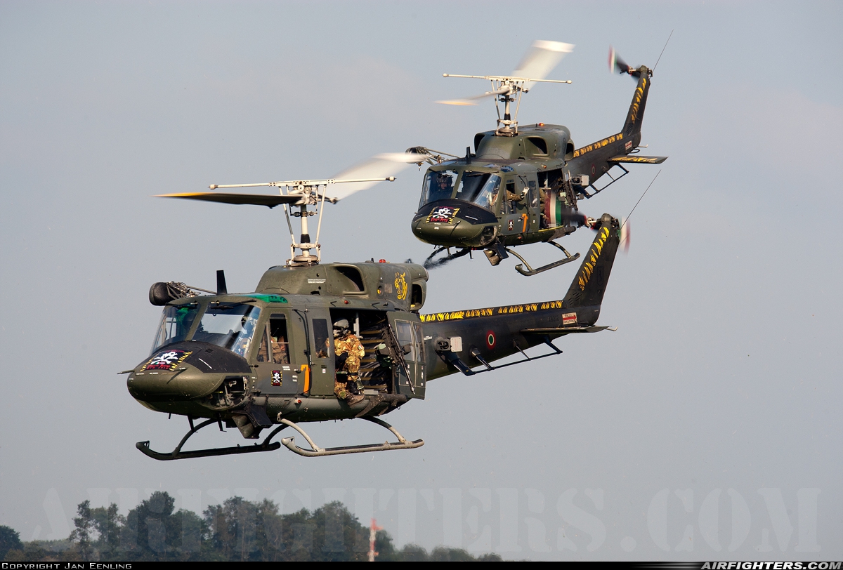 Italy - Air Force Agusta-Bell AB-212AM MM81375 at Uden - Volkel (UDE / EHVK), Netherlands