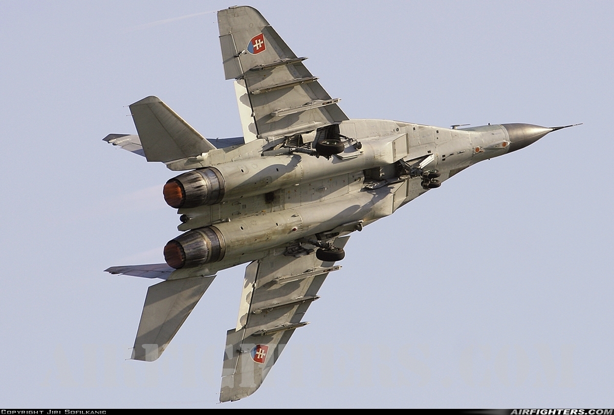 Slovakia - Air Force Mikoyan-Gurevich MiG-29A (9.12A) 2123 at Brno - Turany (BRQ / LKTB), Czech Republic