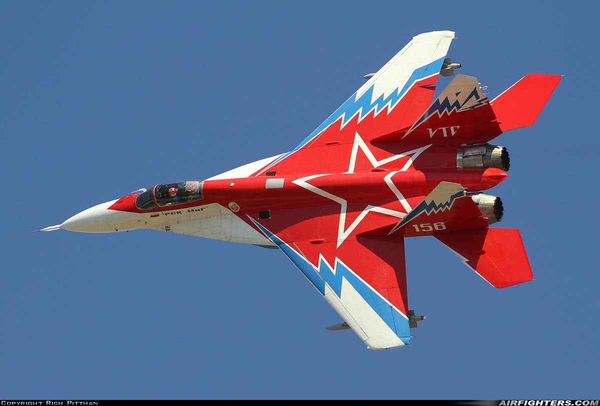Company Owned Mikoyan-Gurevich MiG-29M (9.15) 156 WHITE at Plovdiv (- Krumovo) (PDV / LBPD), Bulgaria
