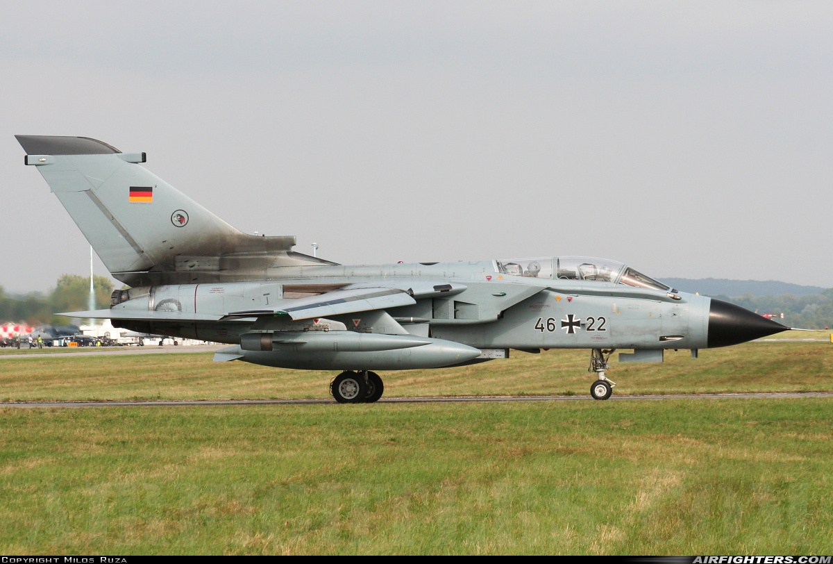 Germany - Air Force Panavia Tornado IDS 46+22 at Hradec Kralove (LKHK), Czech Republic