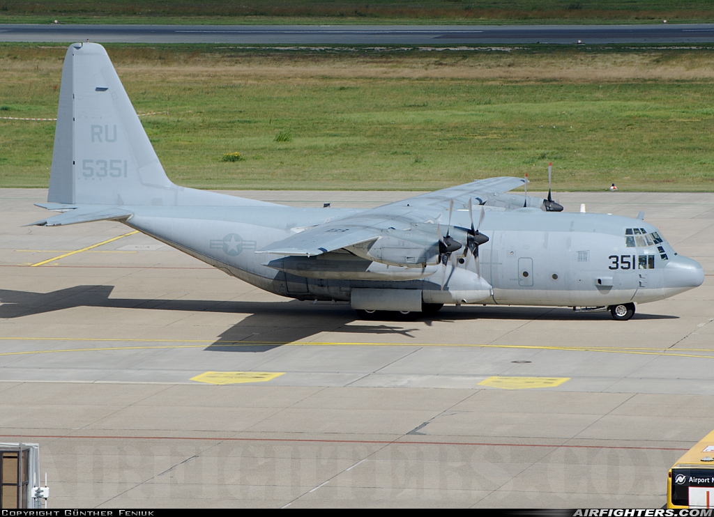 USA - Navy Lockheed C-130T Hercules (L-382) 165351 at Nuremberg (NUE / EDDN), Germany