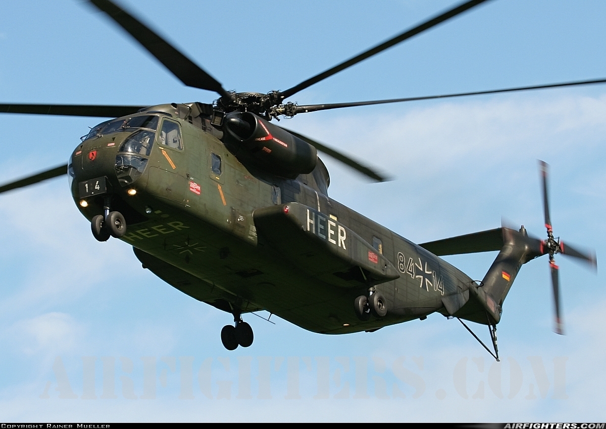 Germany - Army Sikorsky CH-53G (S-65) 84+14 at Buckeburg (- Achum) (ETHB), Germany