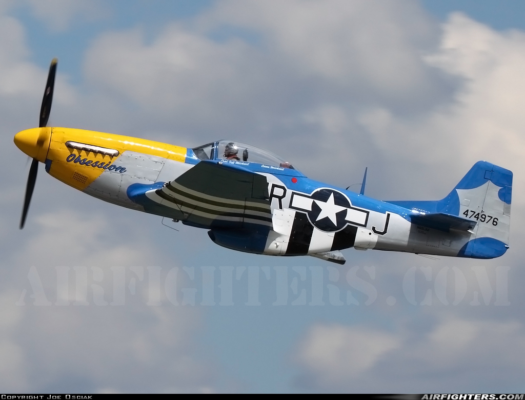 Private North American P-51D Mustang N651JM at Winston-Salem / Smith Reynolds (INT / KINT), USA