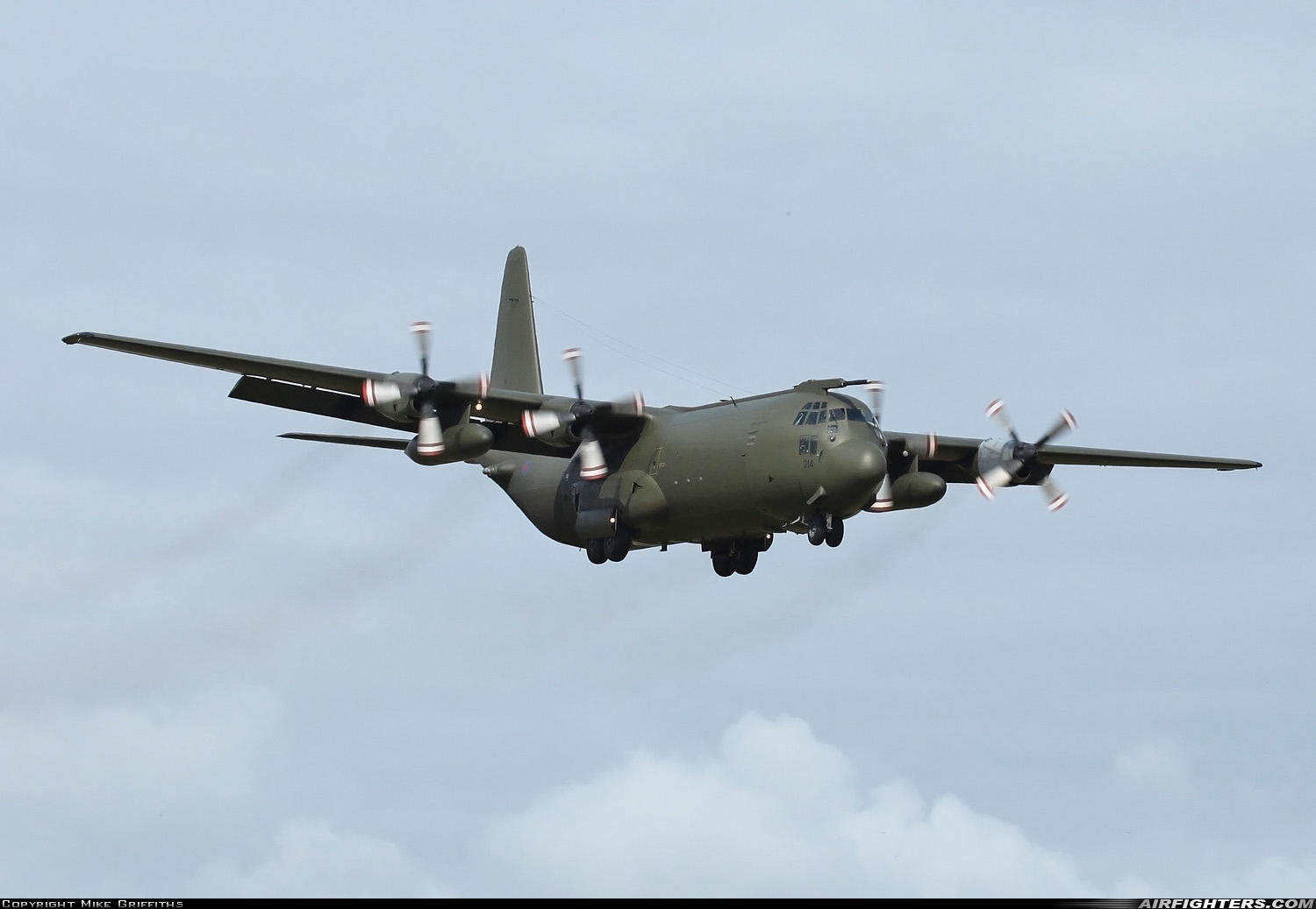 UK - Air Force Lockheed Hercules C3A (C-130K-30 / L-382) XV214 at Valley (EGOV), UK