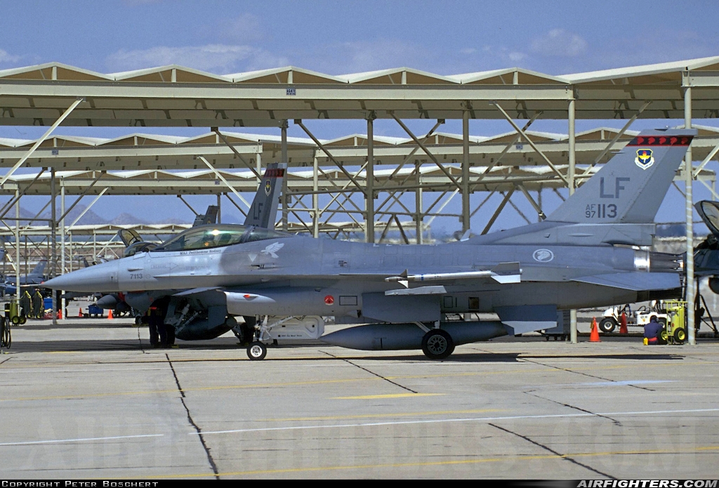 Singapore - Air Force General Dynamics F-16C Fighting Falcon 97-0113 at Glendale (Phoenix) - Luke AFB (LUF / KLUF), USA