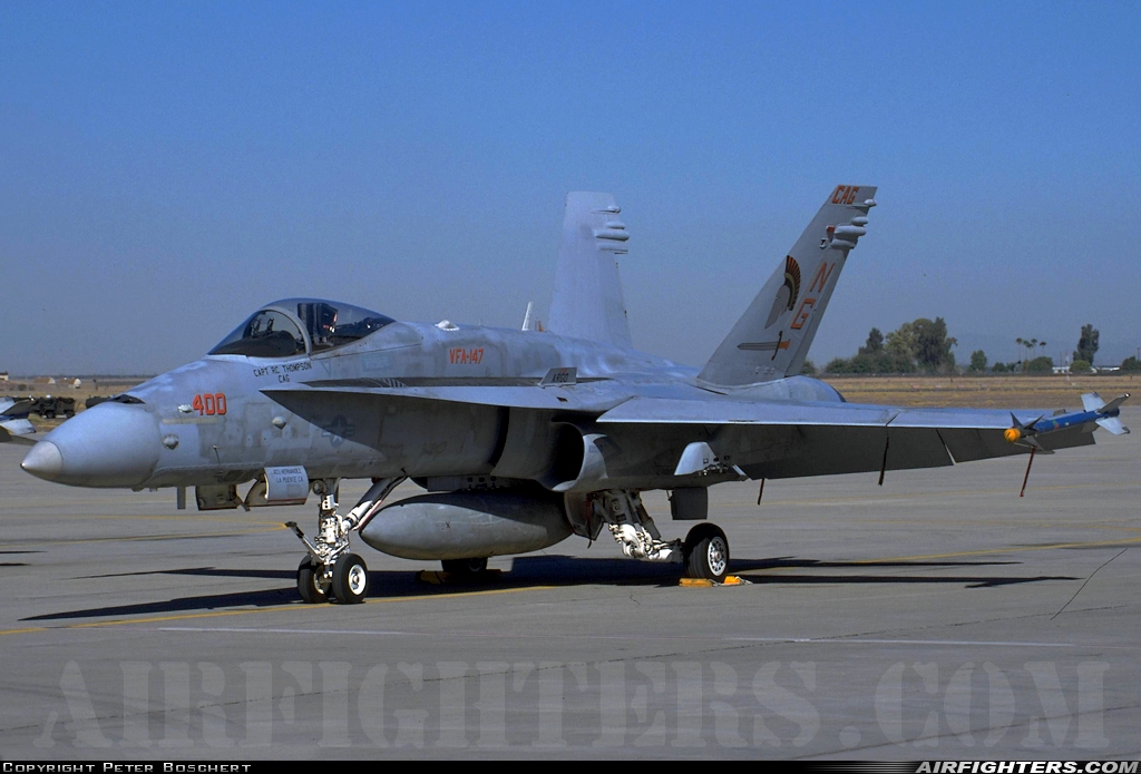 USA - Navy McDonnell Douglas F/A-18C Hornet 163703 at Glendale (Phoenix) - Luke AFB (LUF / KLUF), USA
