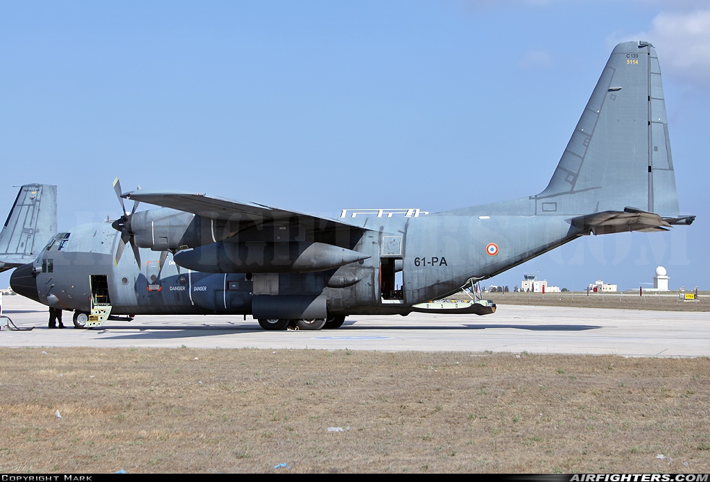 France - Air Force Lockheed C-130H Hercules (L-382) 5114 at Luqa - Malta International (MLA / LMML), Malta