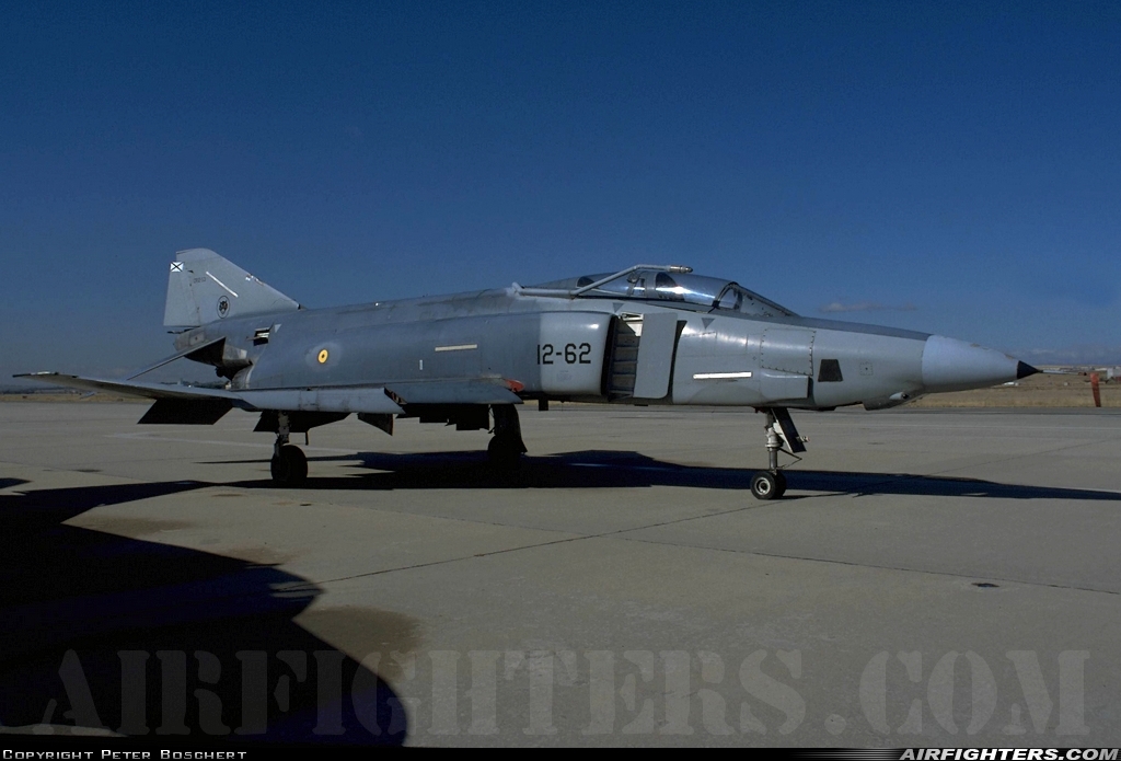 Spain - Air Force McDonnell Douglas RF-4C Phantom II CR.12-53 at Madrid - Torrejon (TOJ / LETO), Spain