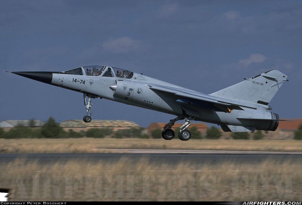 Spain - Air Force Dassault Mirage F1EDA CE.14C-85 at Albacete (- Los Llanos) (LEAB), Spain