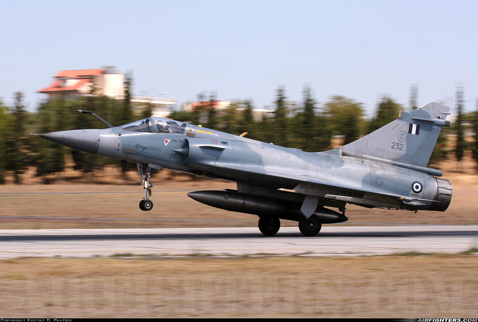 Greece - Air Force Dassault Mirage 2000EG 232 at Tanagra (LGTG), Greece