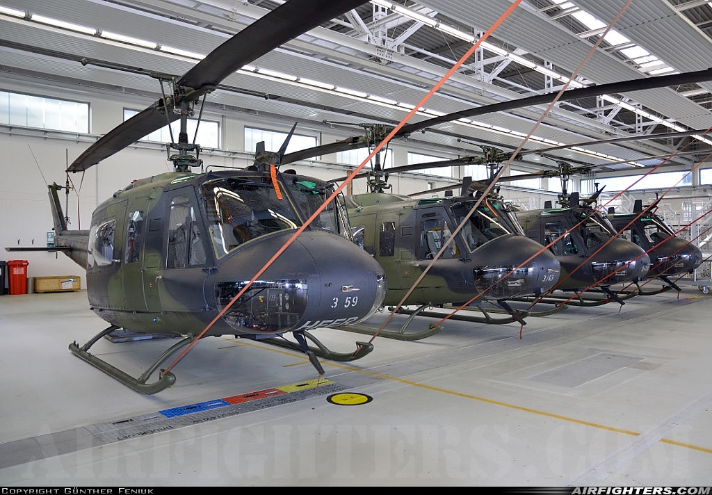 Germany - Army Bell UH-1D Iroquois (205) 73+59 at Niederstetten (ETHN), Germany