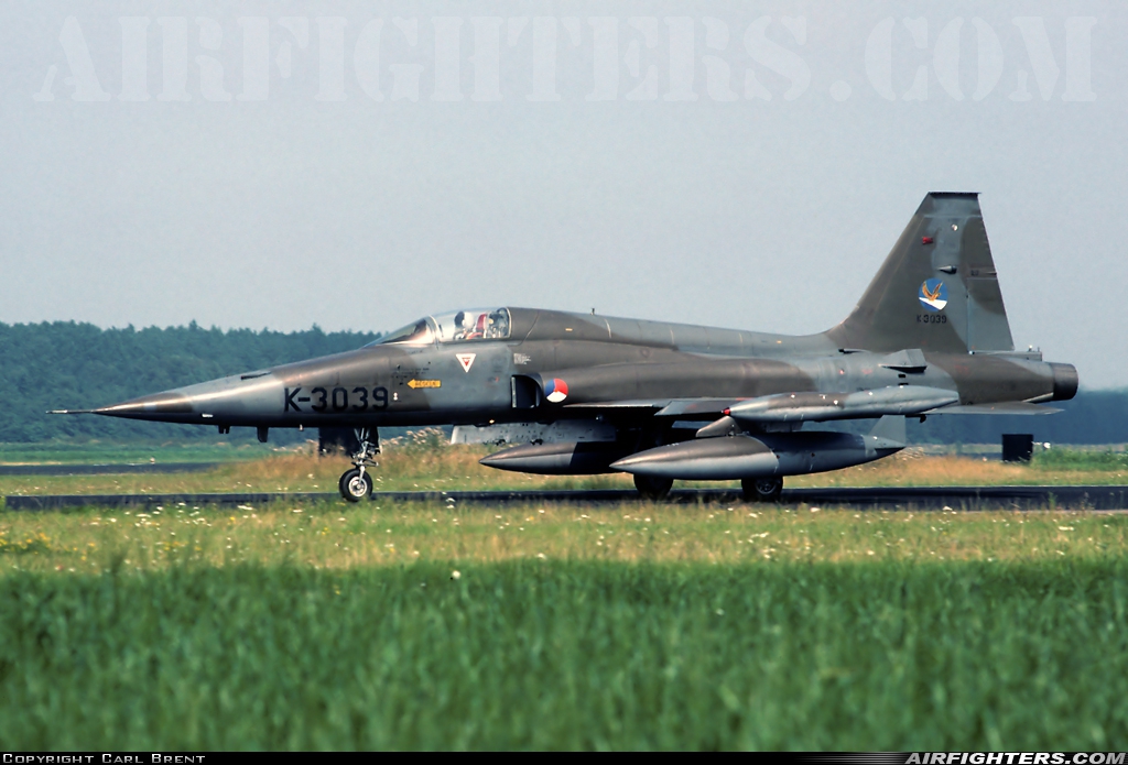 Netherlands - Air Force Canadair NF-5A (CL-226) K-3039 at Enschede - Twenthe (ENS / EHTW), Netherlands