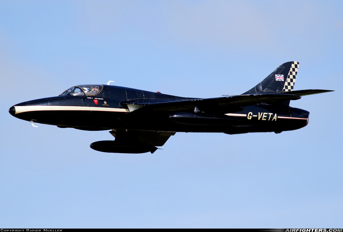 Private - Viper Team Hawker Hunter T7 G-VETA at Leeuwarden (LWR / EHLW), Netherlands