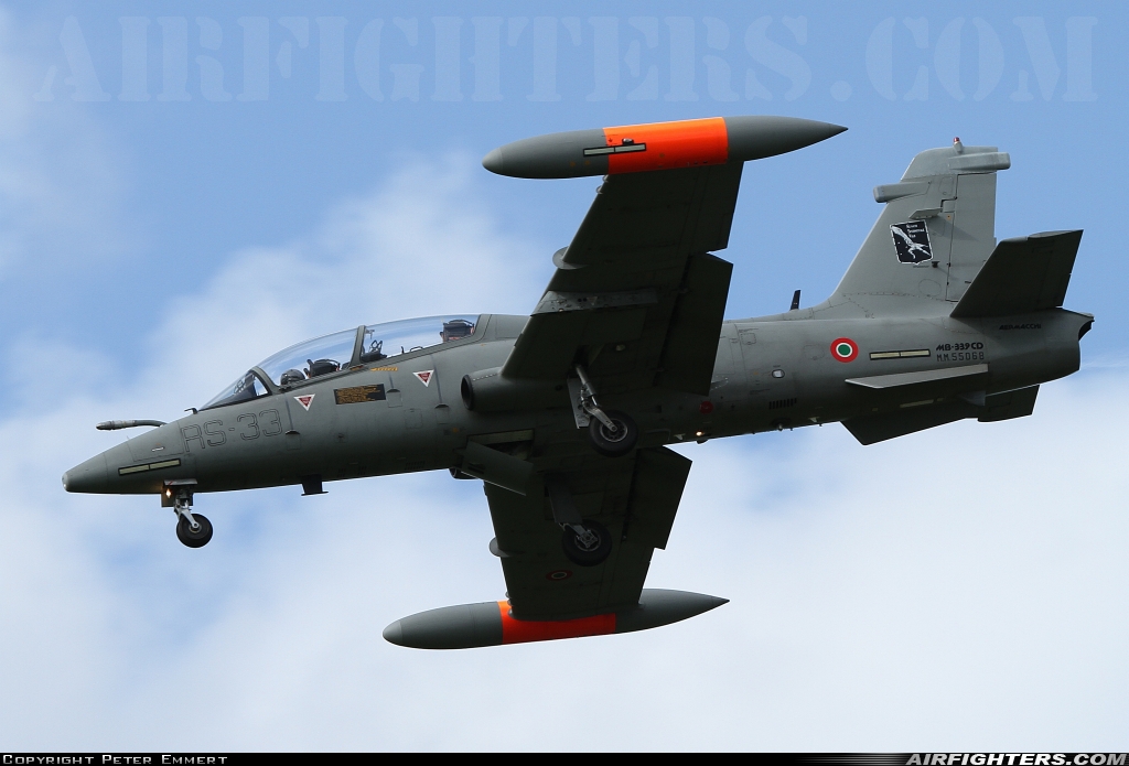 Italy - Air Force Aermacchi MB-339CD MM55068 at Leeuwarden (LWR / EHLW), Netherlands