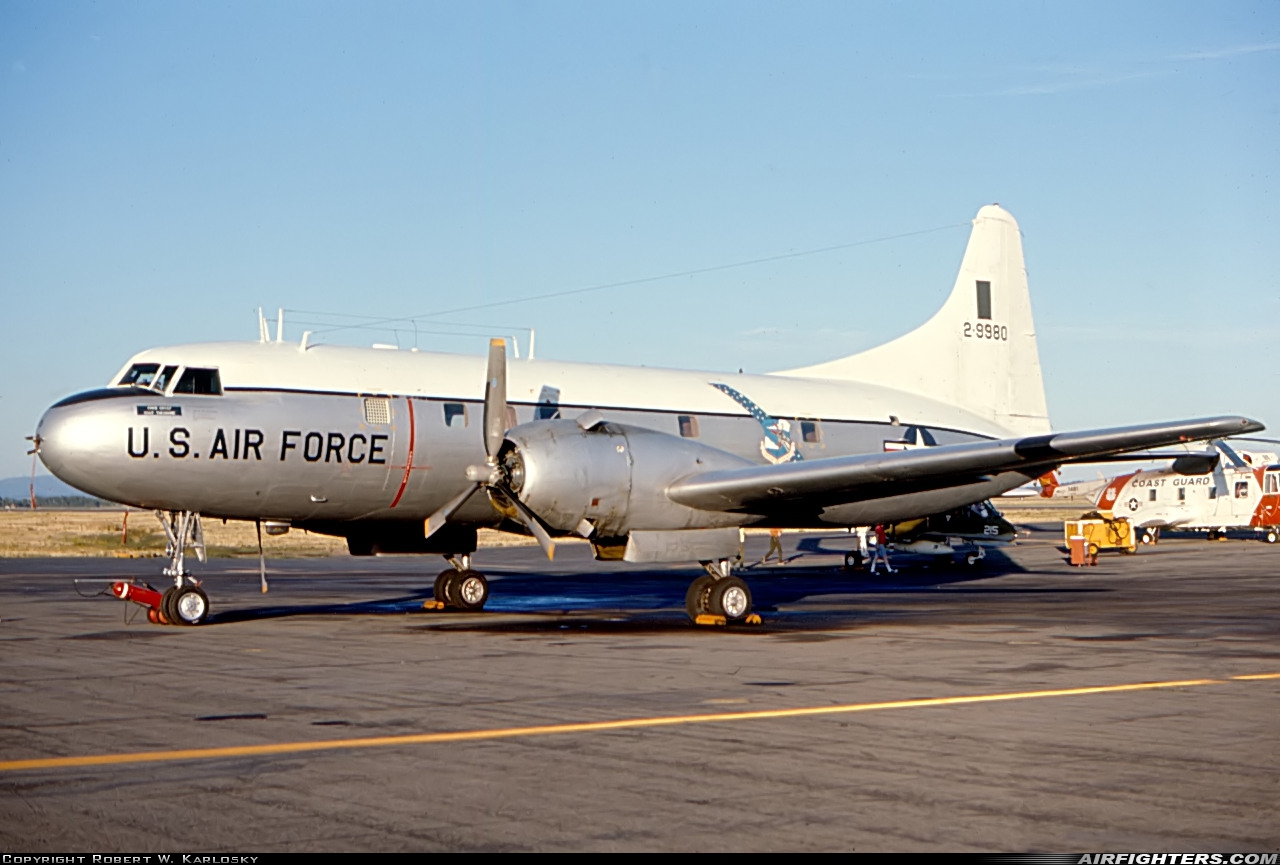 USA - Air Force Convair VT-29D 52-9980 at Spokane - Fairchild AFB (KSKA), USA