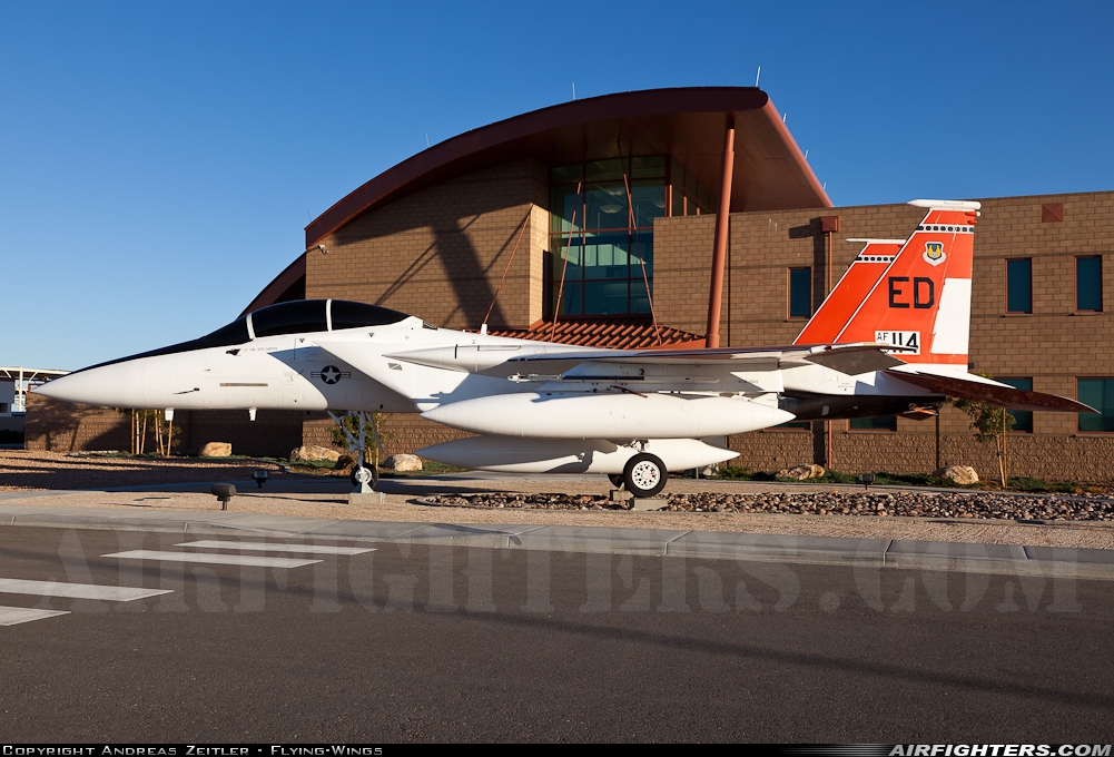 USA - Air Force McDonnell Douglas F-15B Eagle 73-0114 at Edwards - AFB (EDW / KEDW), USA