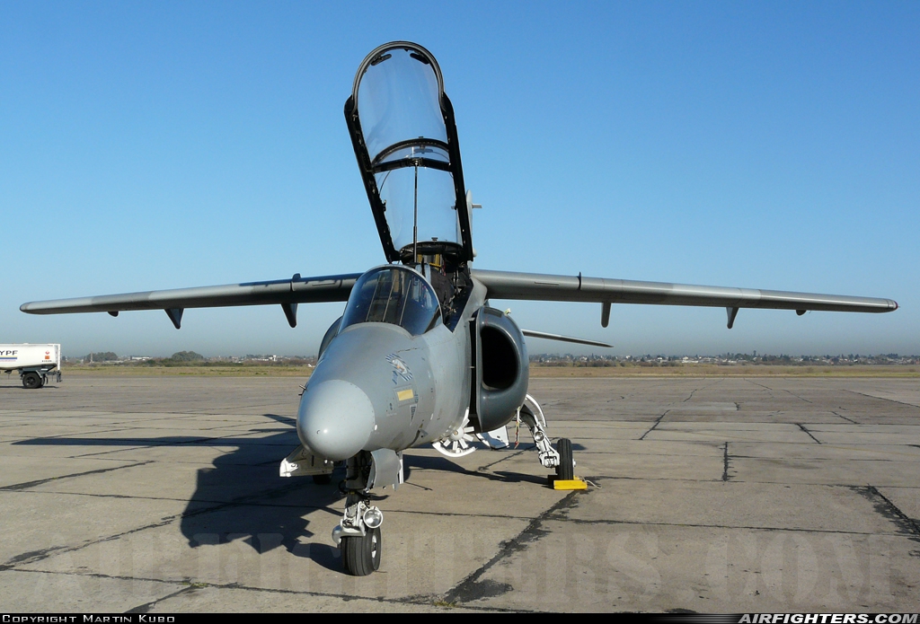 Argentina - Air Force FMA IA-63 Pampa II E-821 at El Palomar (PAL / SADP), Argentina