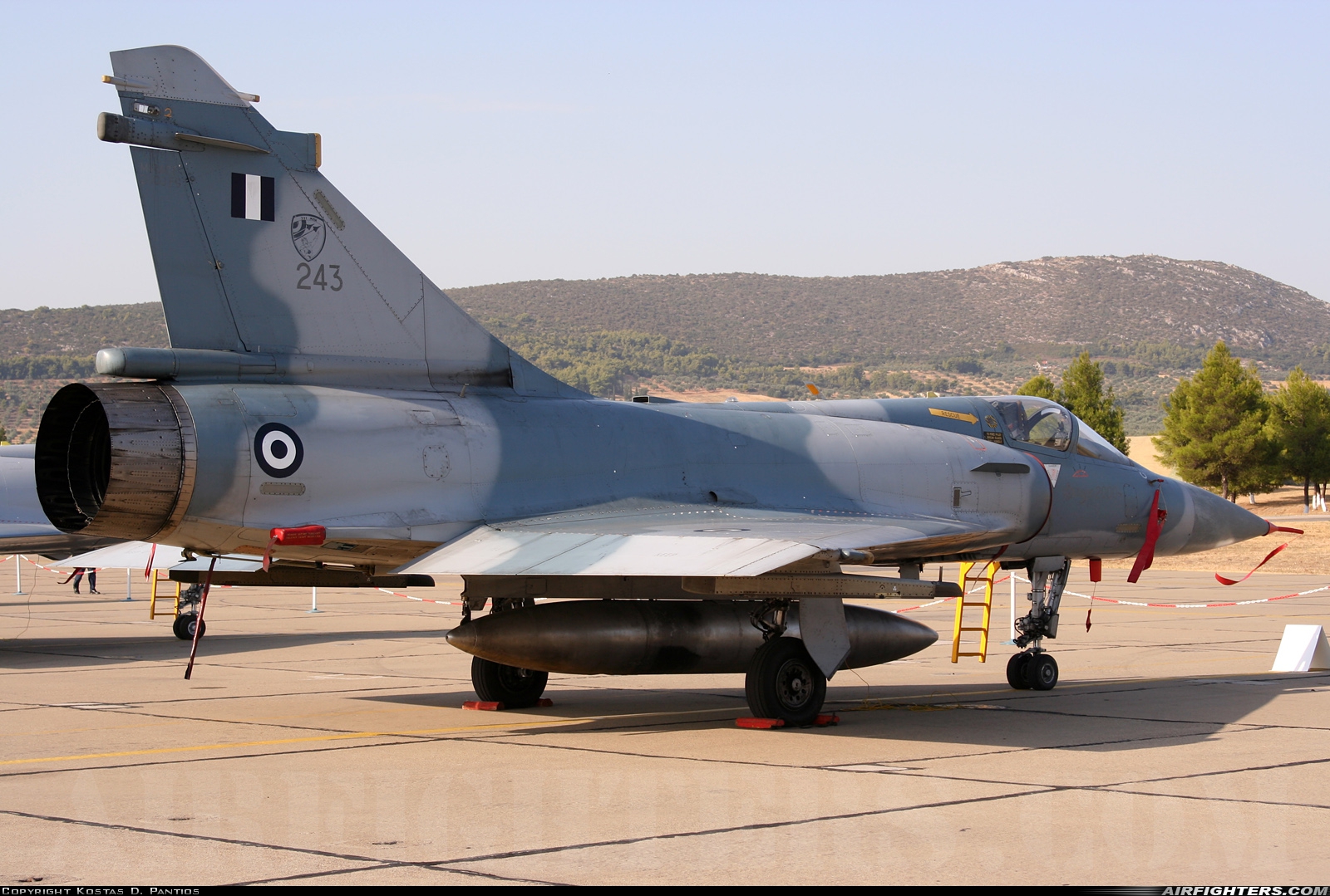 Greece - Air Force Dassault Mirage 2000EG 243 at Tanagra (LGTG), Greece