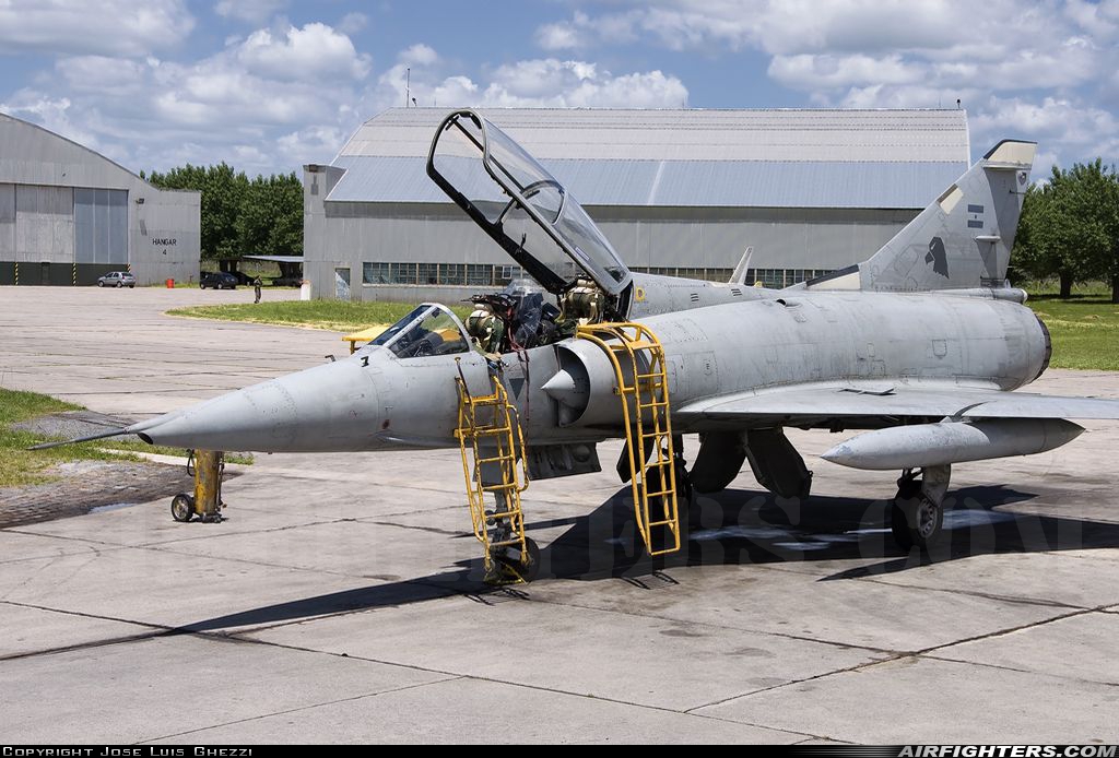 Argentina - Air Force Dassault Mirage IIIDA - at Buenos Aires - Tandil - VI Brigada Aerea (SAZT), Argentina