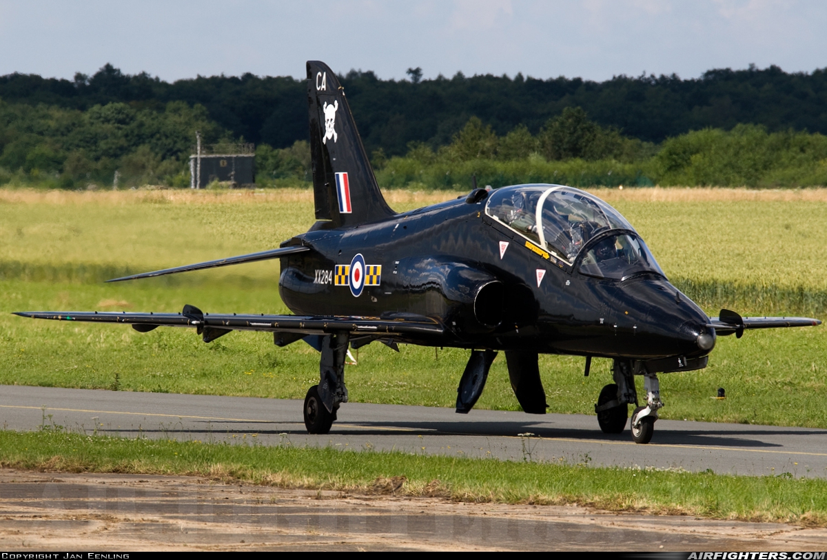 UK - Air Force British Aerospace Hawk T.1A XX284 at Florennes (EBFS), Belgium