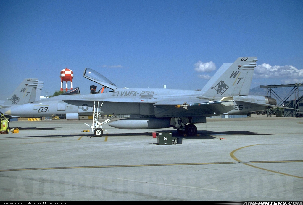 USA - Navy McDonnell Douglas F/A-18C Hornet 163773 at Tucson - Int. (TUS / KTUS), USA