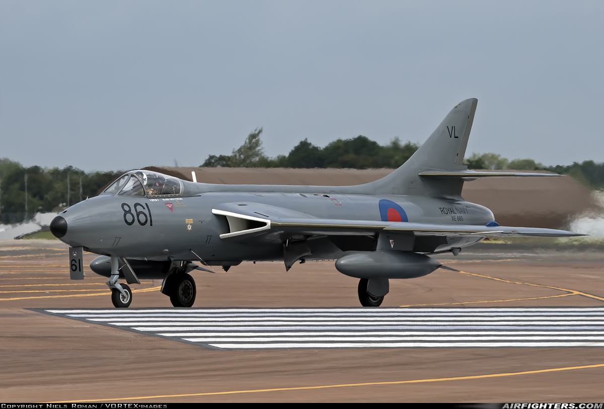 Private Hawker Hunter GAII G-GAII at Fairford (FFD / EGVA), UK