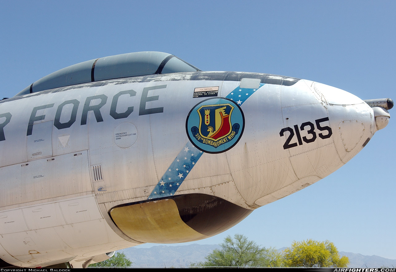 USA - Air Force Boeing EB-47E Stratojet 53-2135 at Tucson - Pima Air and Space Museum, USA